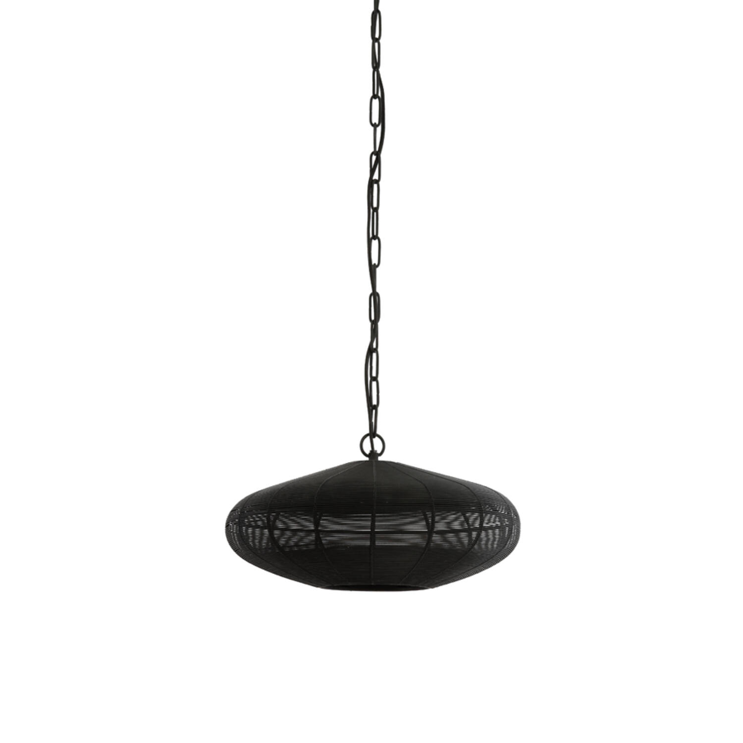 Hanging lamp Ø40x18 cm BAHOTO matt black