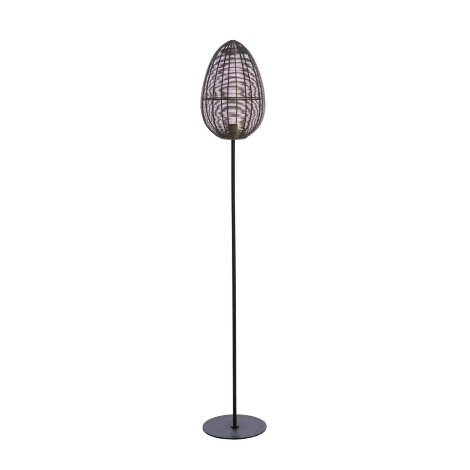 Floor lamp Ø34x165 cm YAELLE antique bronze+matt black