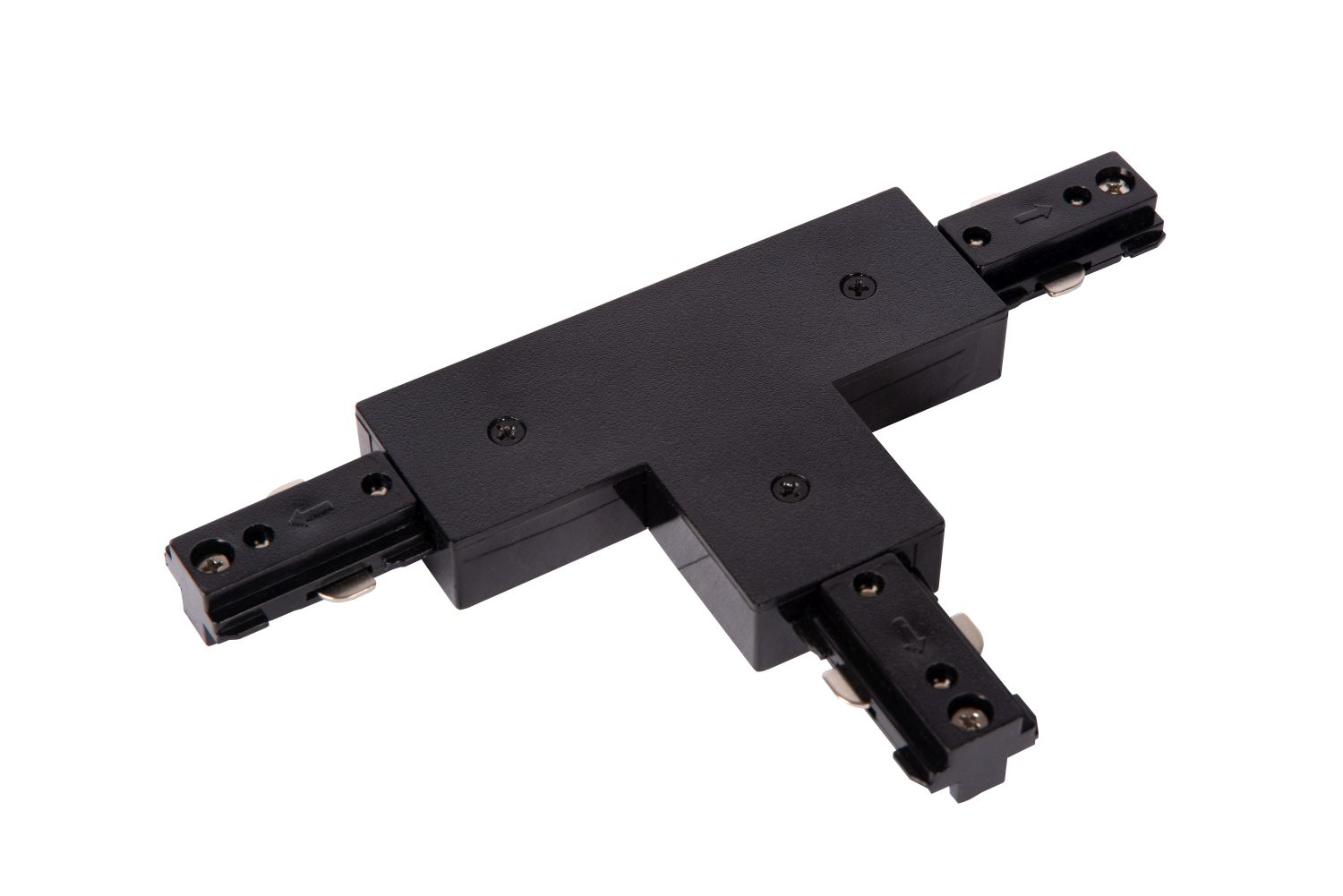 Connector Lucide TRACK T-connector, black, 1-circuit to track (Extension)