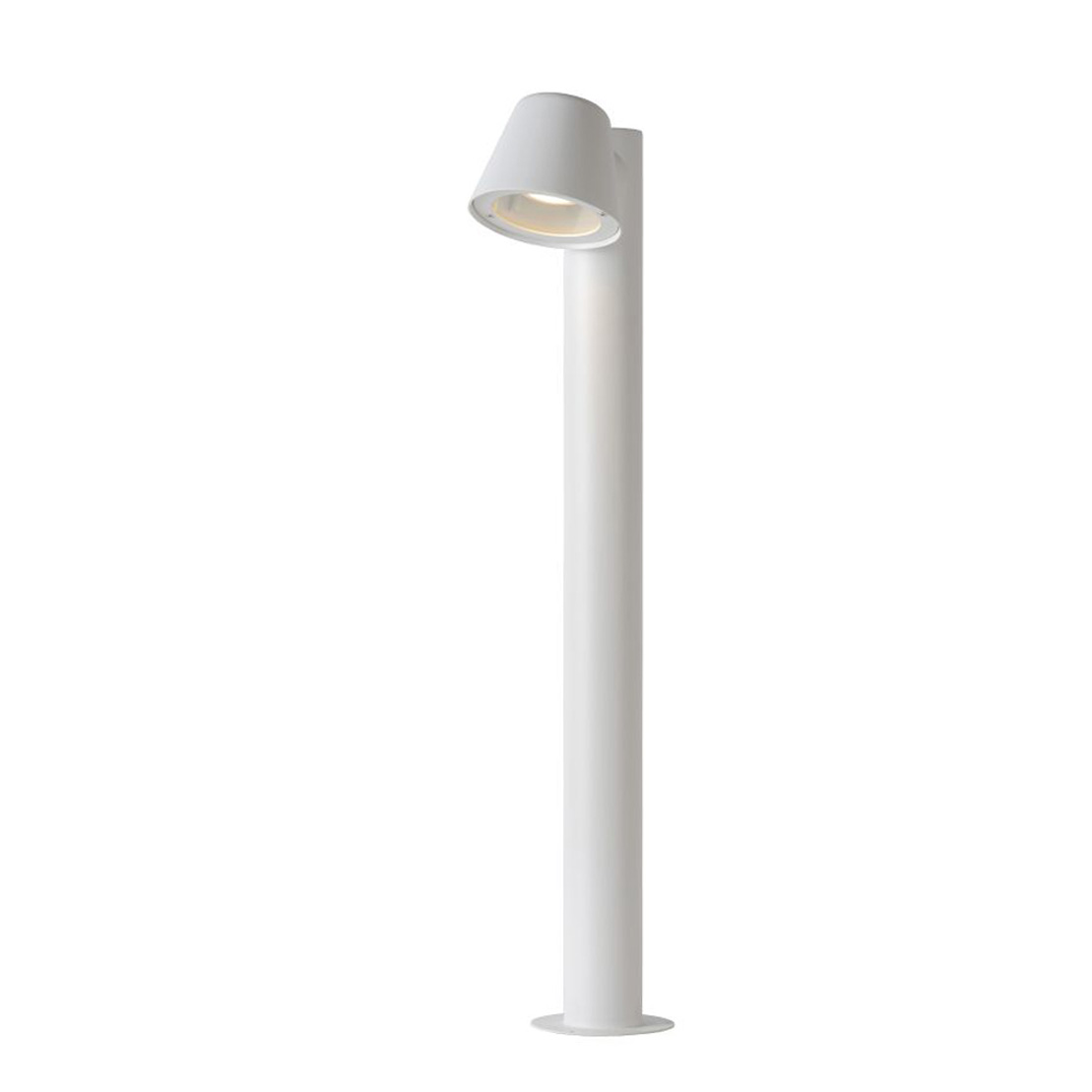 Lucide DINGO-LED - Outdoor Bollard Lamp - LED Dim. - GU10 - 1x5W 3000K - IP44 - White