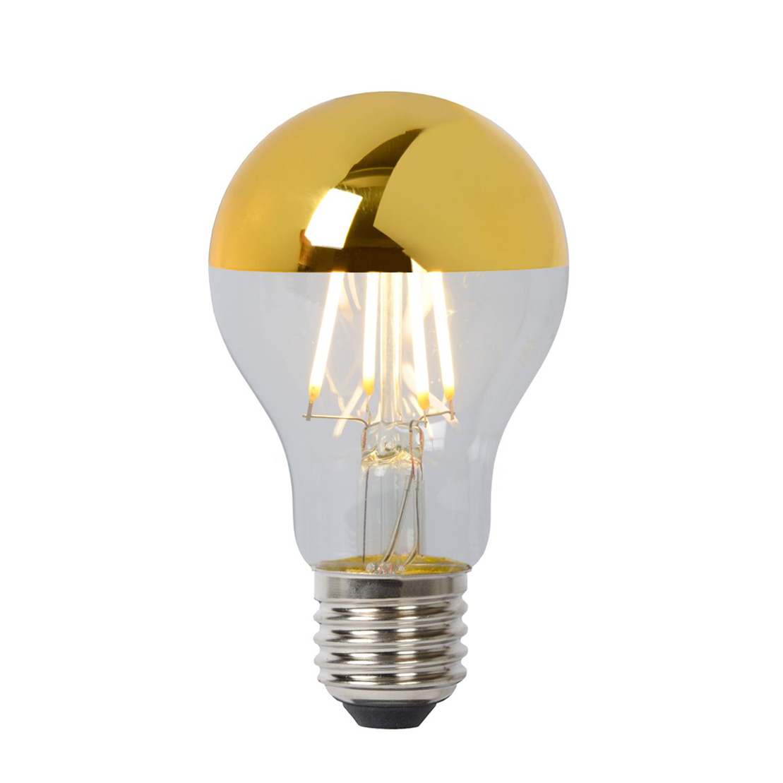 Lucide LED BULB - Filament Bulb - Ø 6 cm - LED Dim. - E27 - 1x5W 2700K - Gold