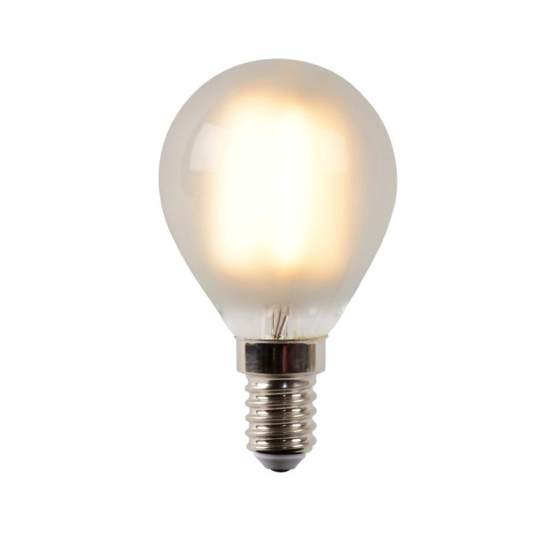Lucide LED Bulb - Filament bulb - Ø 4,5 cm - LED Dim. - 1x4W 2700K - frosted