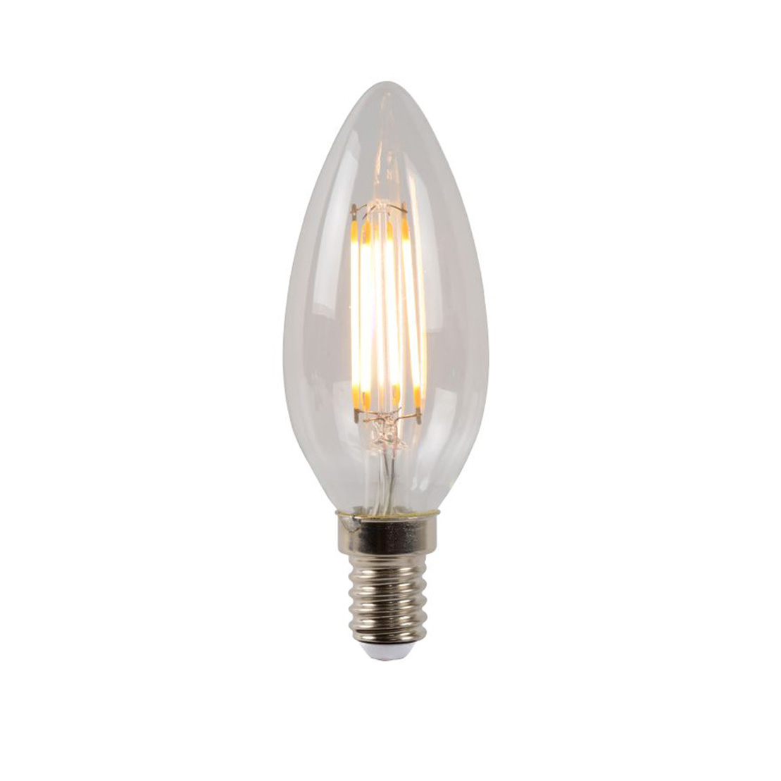 Lucide LED Bulb - Filament bulb - Ø 3,5 cm - LED Dim. - 1x4W 2700K - Clear