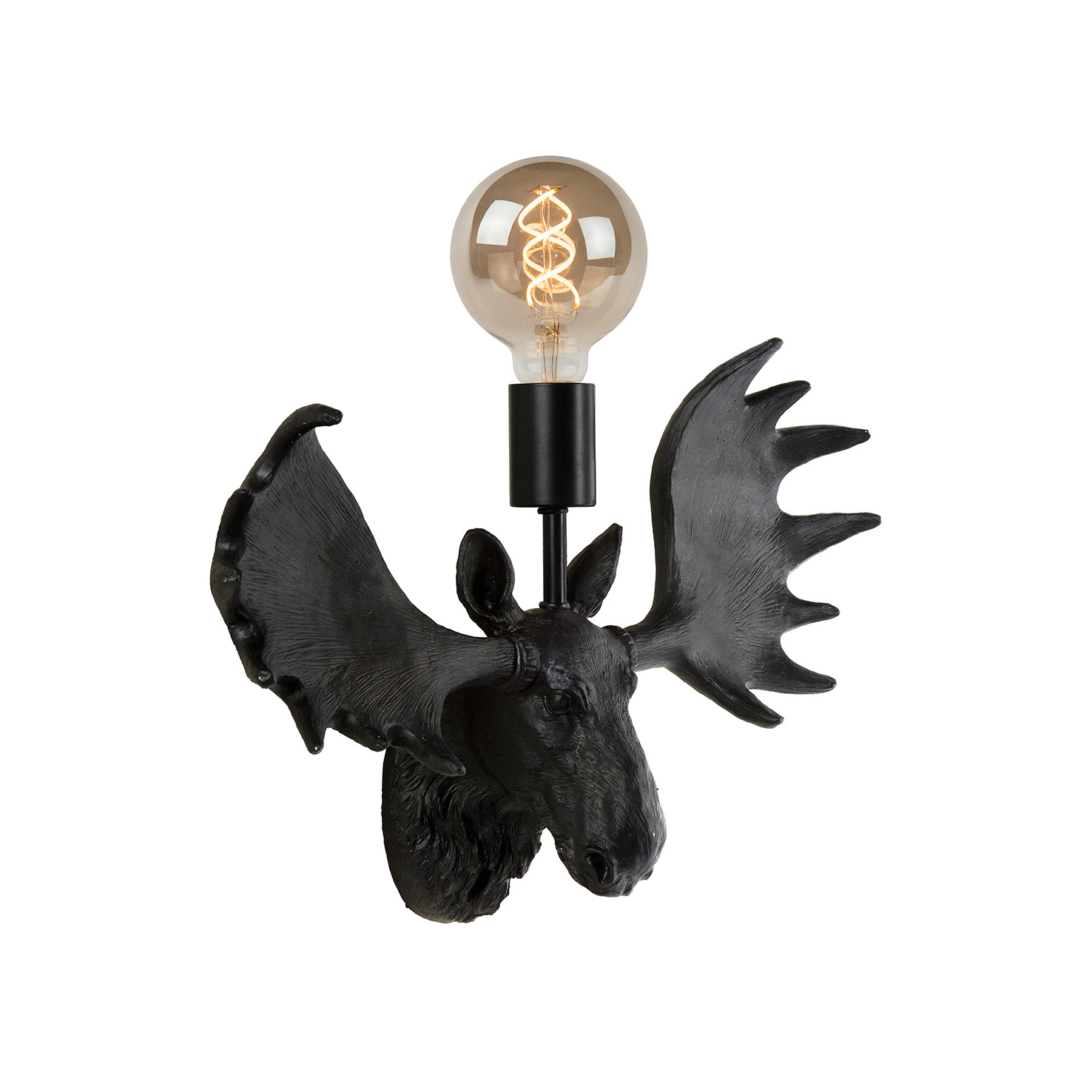 Wall light Lucide EXTRAVAGANZA MOOSE - 1xE27 - Black