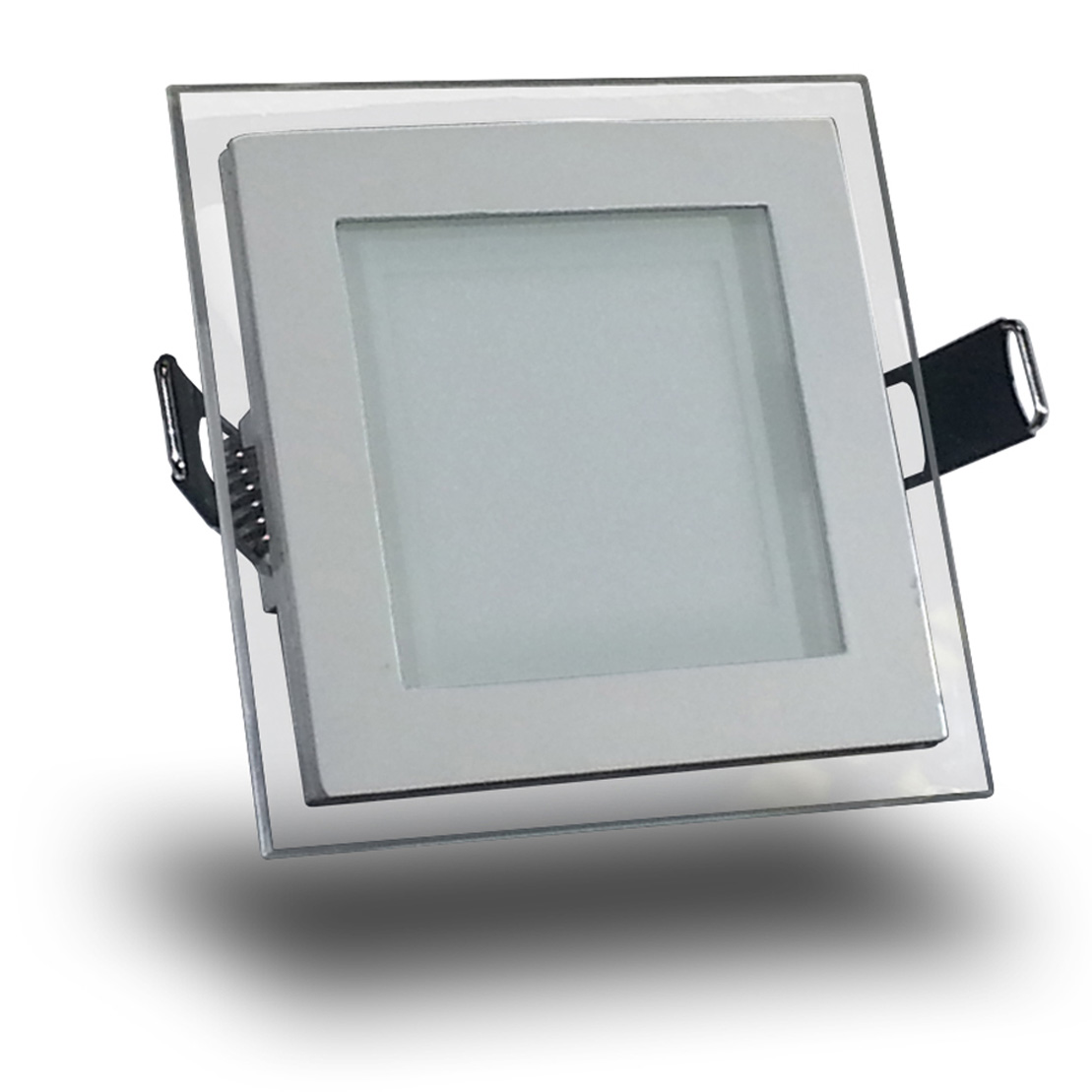 V-TAC VT-602G SQ - Recessed Lamp - White - Integrated LED - 6W LED (incl.)