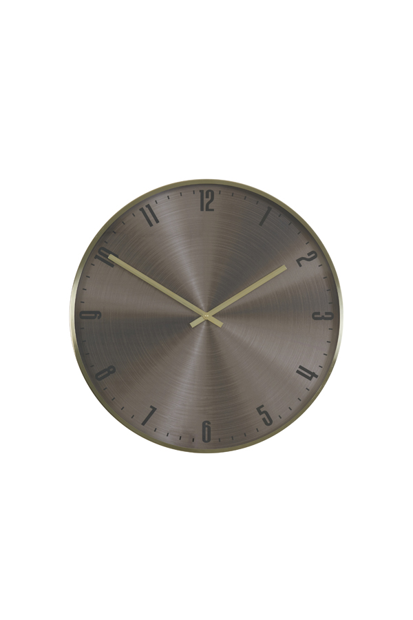 Clock Ø53 cm IPERA bronze