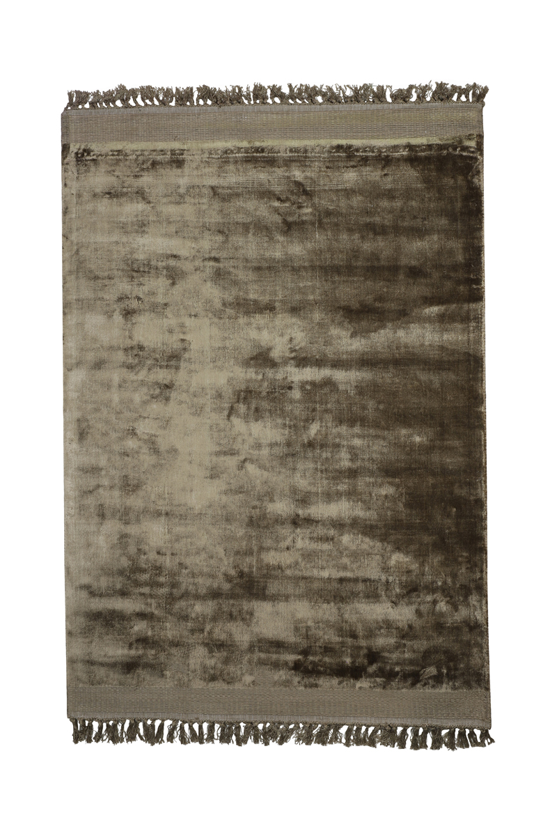 Rug 230x160 cm SITAL coffee with fringes