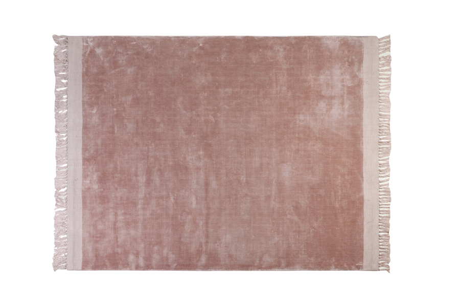 Rug 230x160 cm SITAL pink with fringes