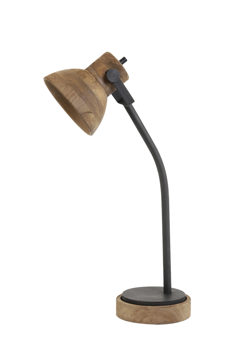 Desk lamp 30x18x64 cm IMBERT dark brown-matt black