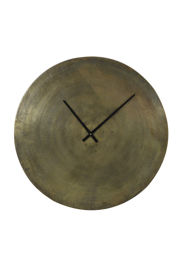 Clock Ø74 cm LICOLA antique bronze