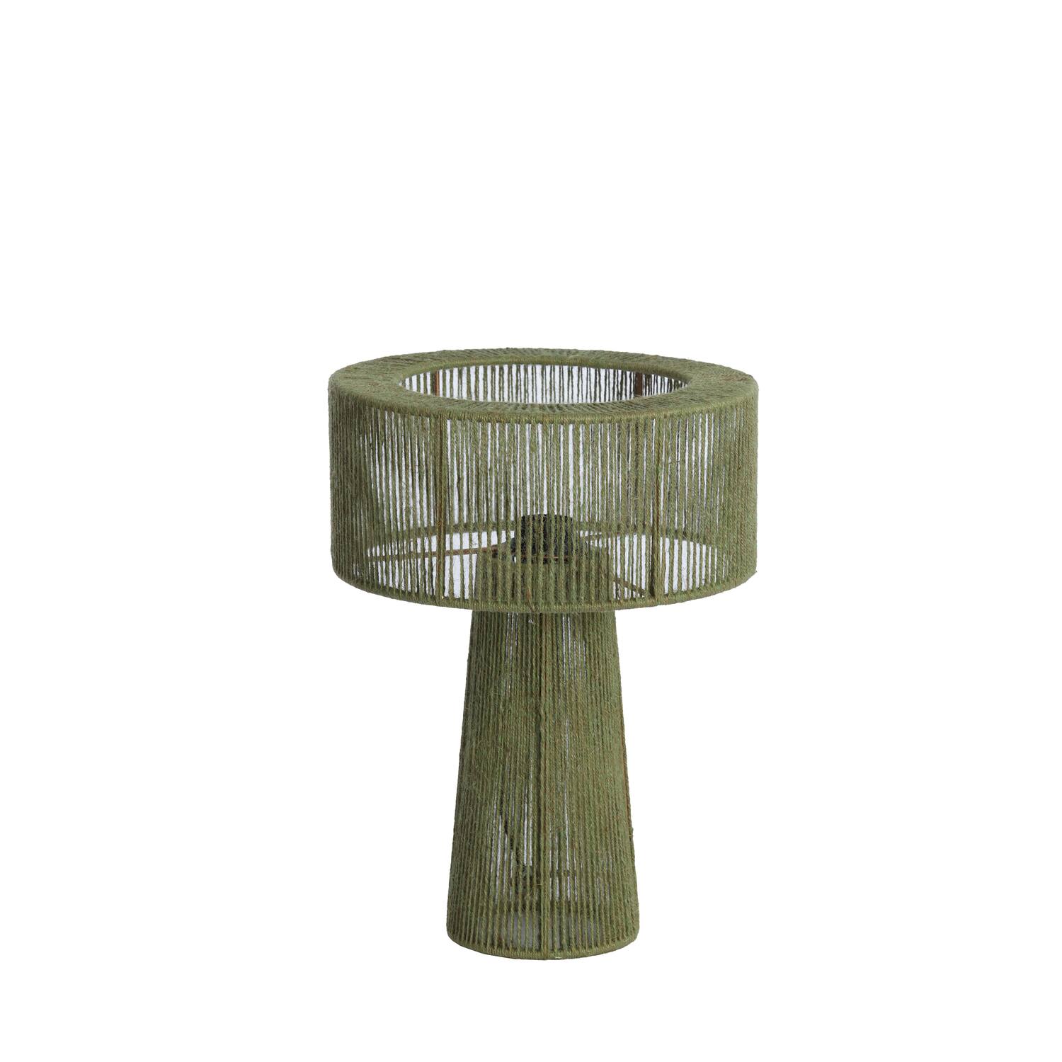 Table lamp Ø29,5x40 cm SELVA jute green