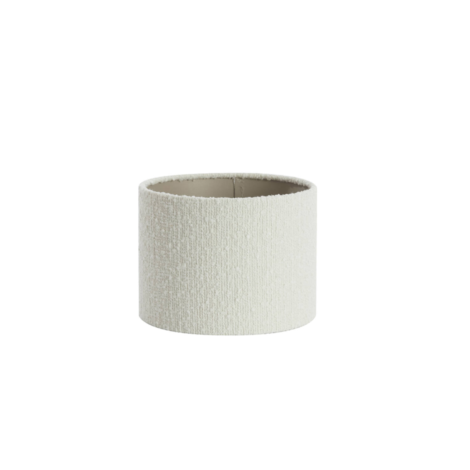 Shade cylinder 20-20-15 cm BOLERO white