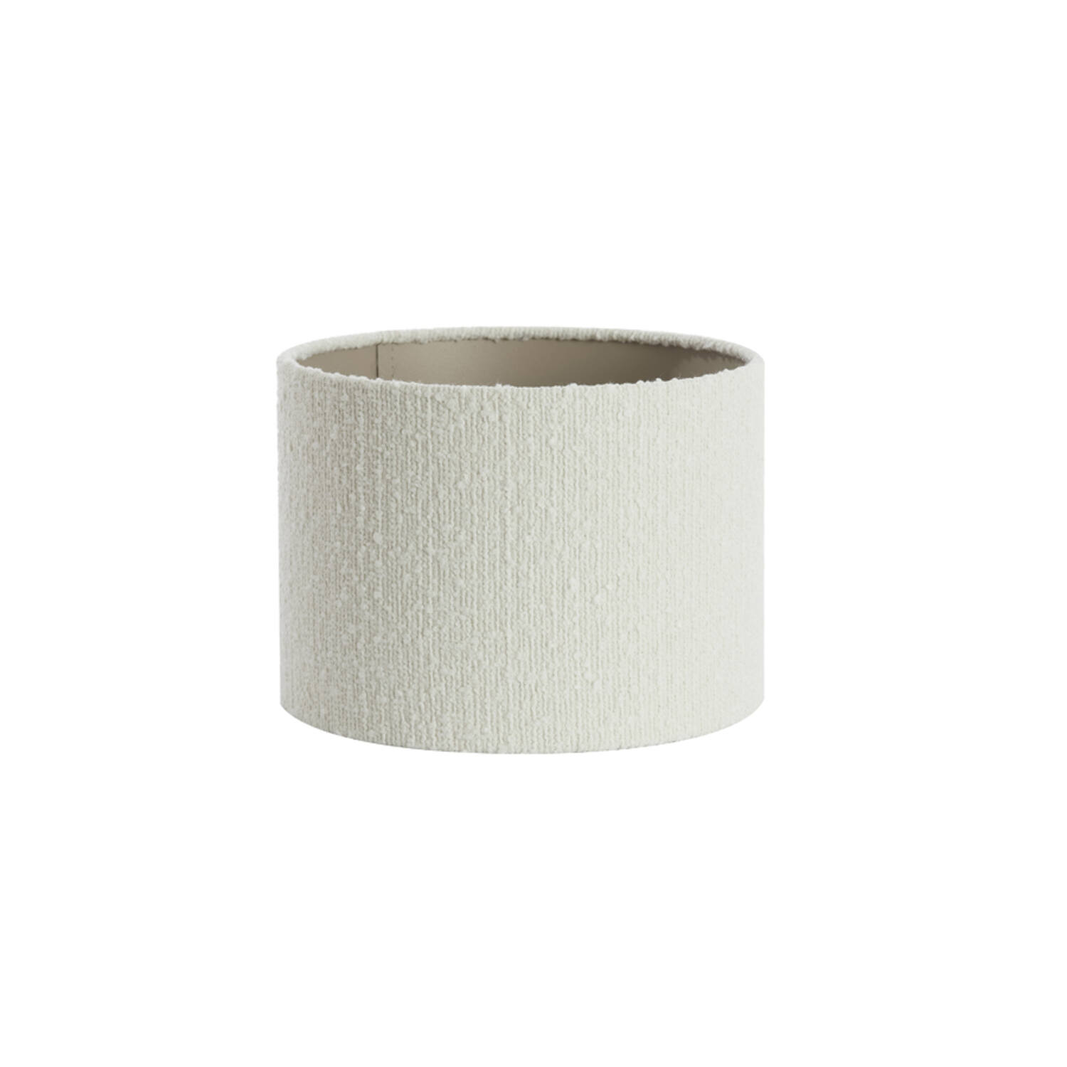 Shade cylinder 25-25-18 cm BOLERO white