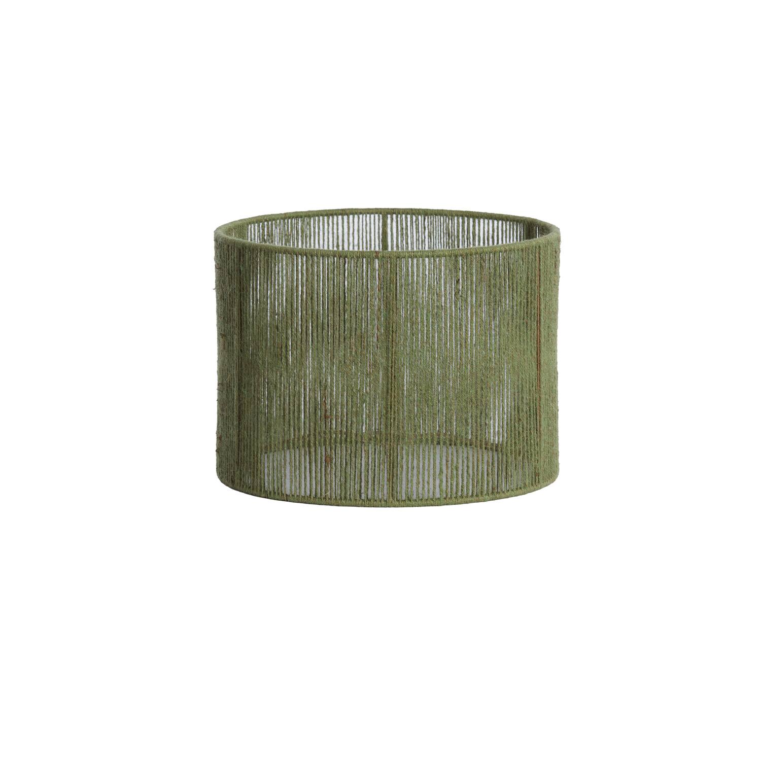Shade cylinder 25-25-18 cm TOSSA jute green