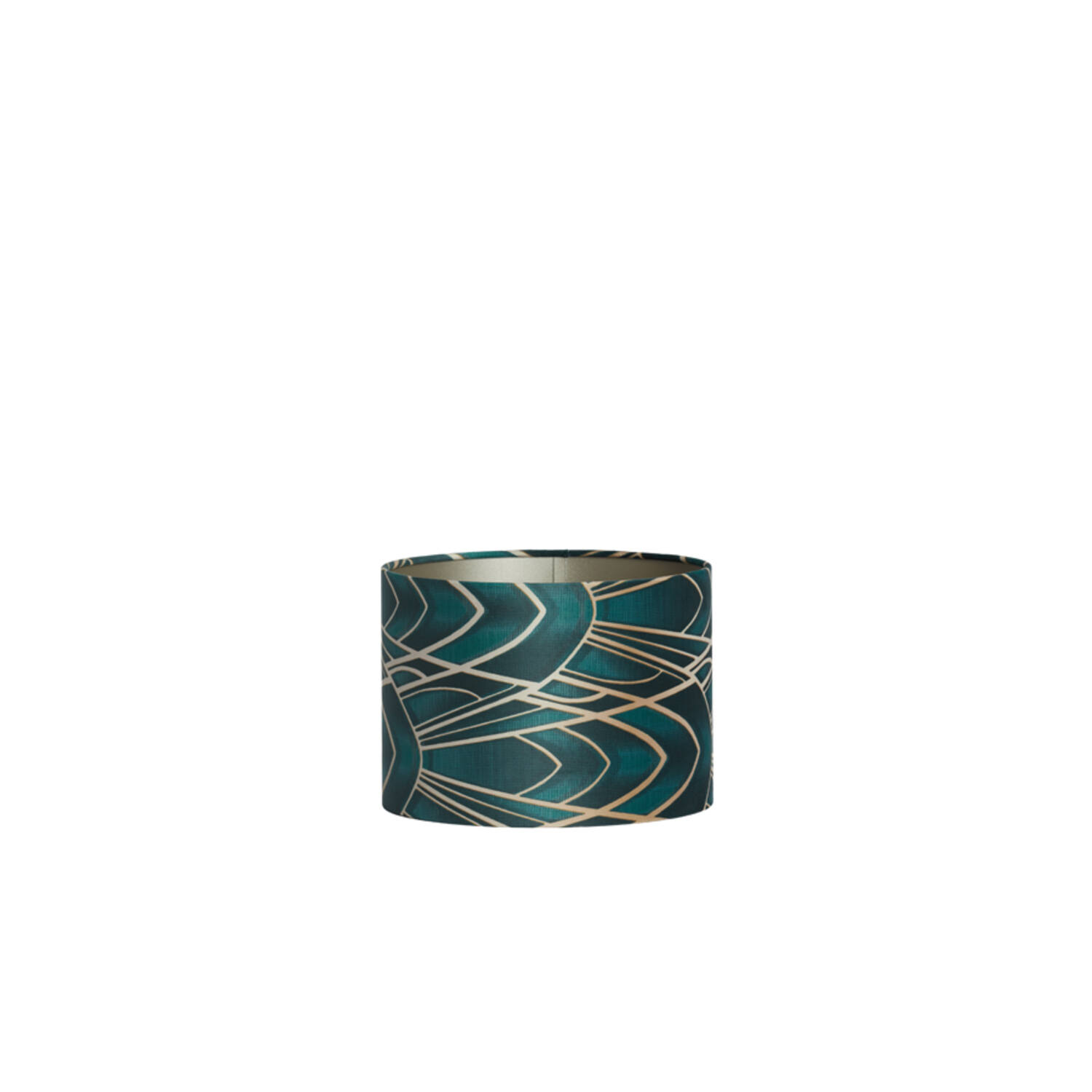 Shade cylinder 25-25-18 cm TIARA green