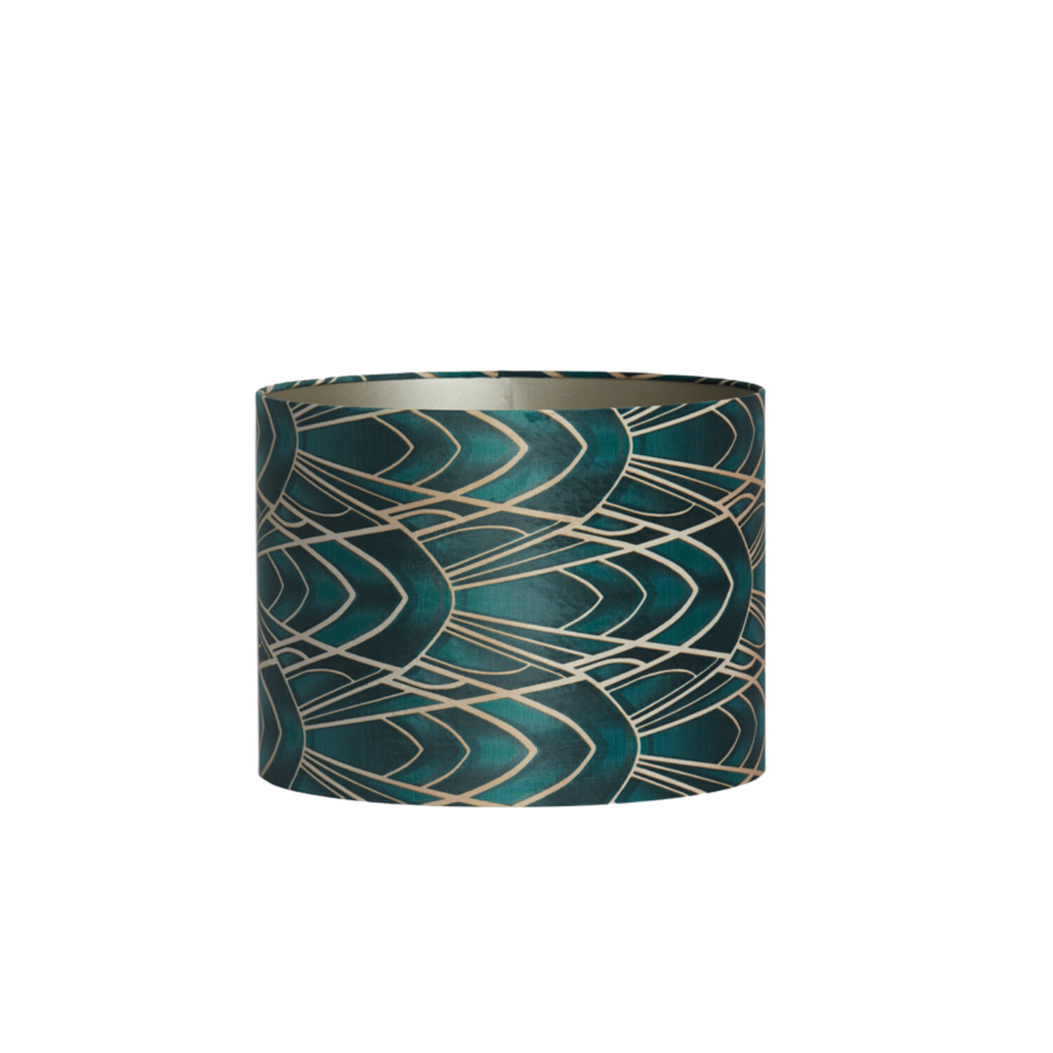 Shade cylinder 40-40-30 cm TIARA green