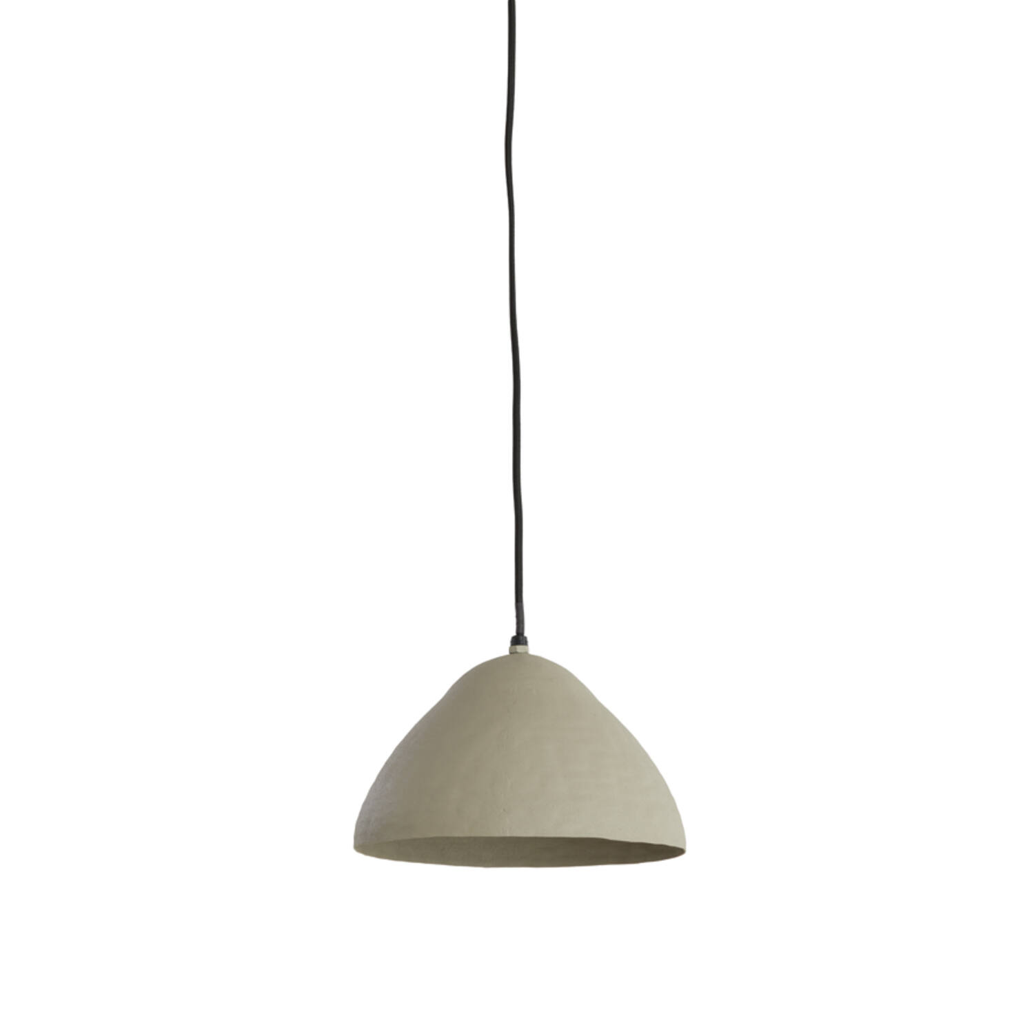 Hanging lamp Ø25x15 cm ELIMO matt light grey