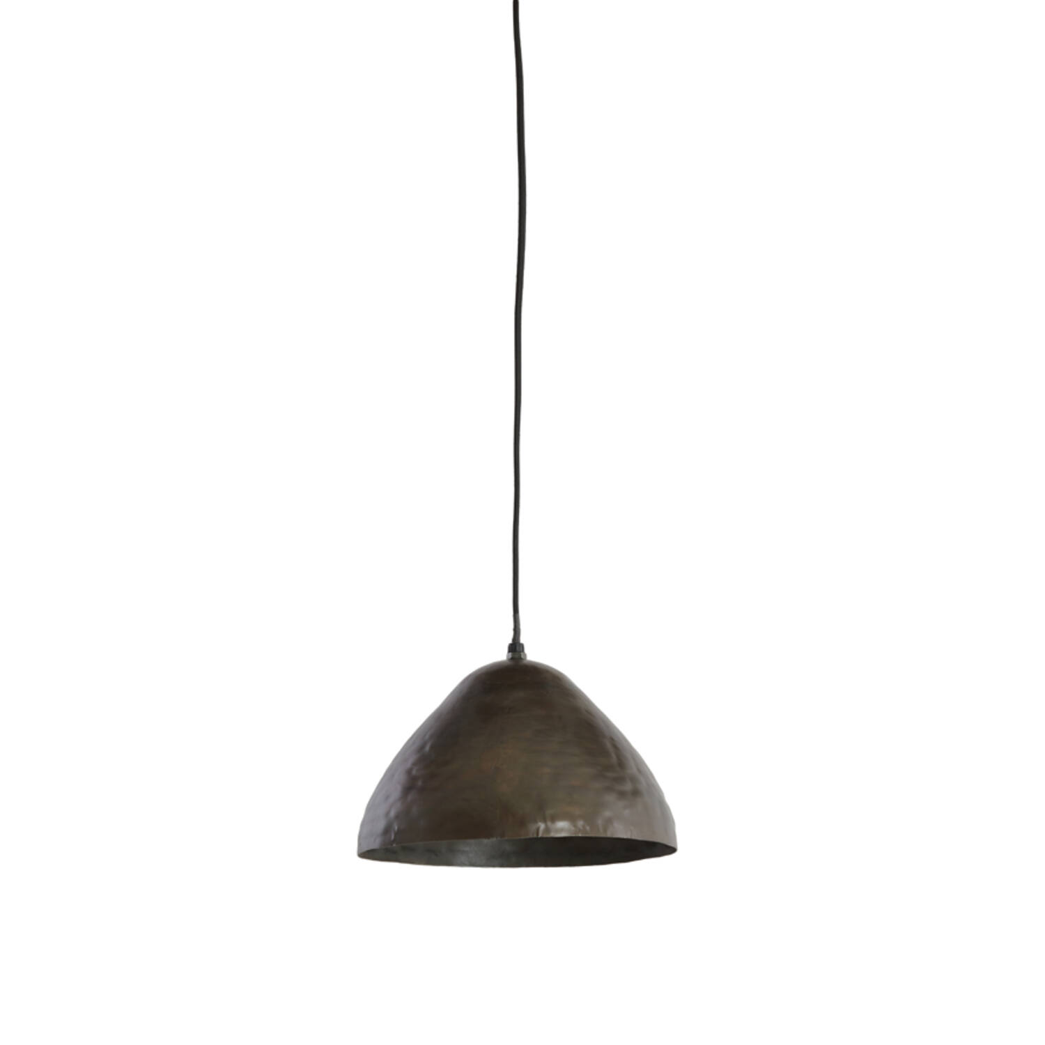 Hanging lamp Ø25x15 cm ELIMO dark brown bronze