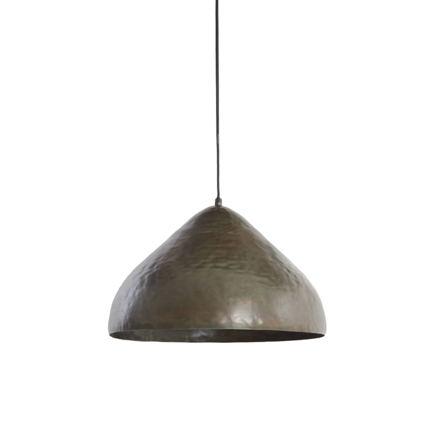 Hanging lamp Ø40x25 cm ELIMO dark brown bronze