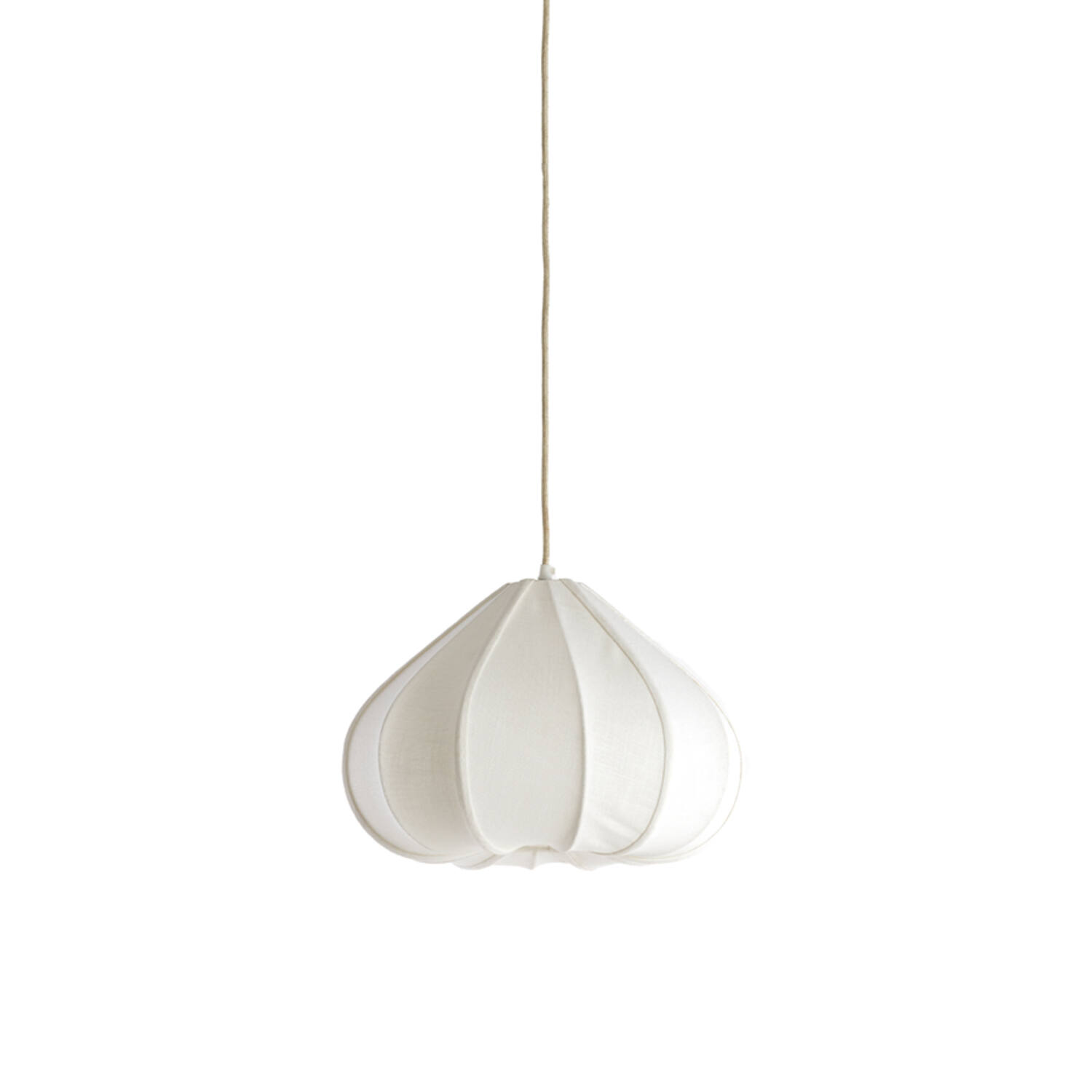 Hanging lamp Ø38,5x28 cm ZUBEDA cream