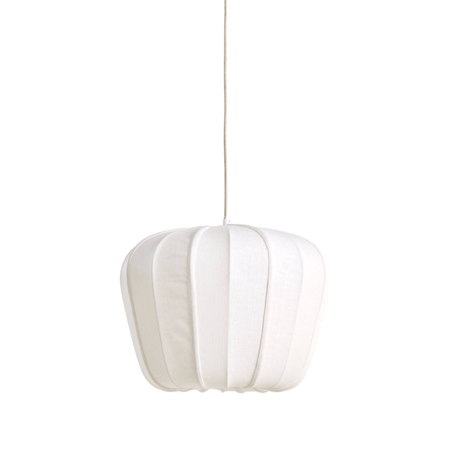 Hanging lamp Ø49,5x38 cm ZUBEDO cream