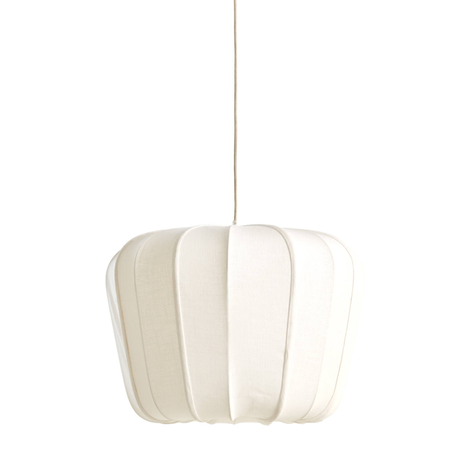 Hanging lamp Ø60x45 cm ZUBEDO cream