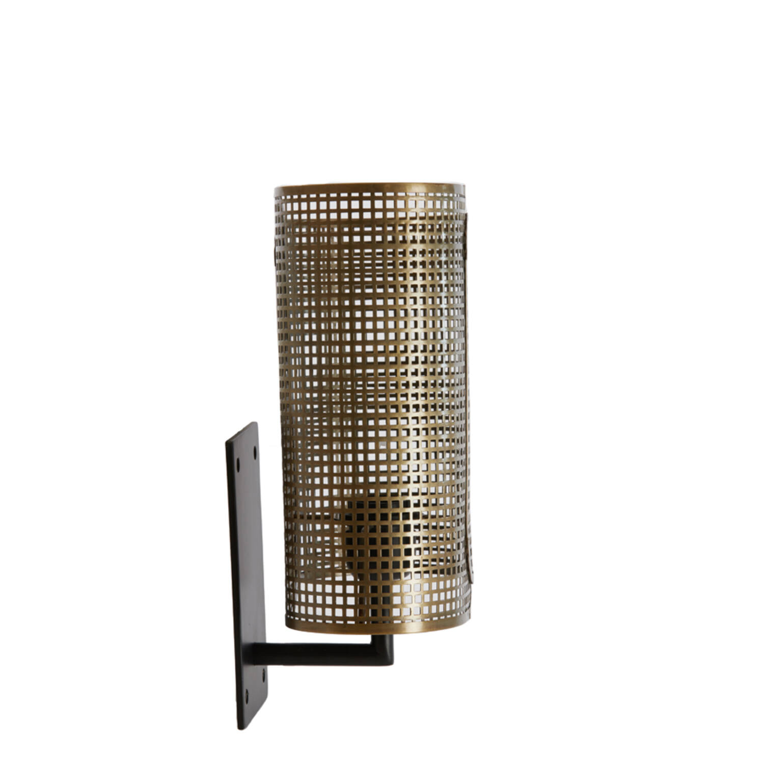 Wall lamp 20x16x38,5 cm MACI antique bronze+matt black