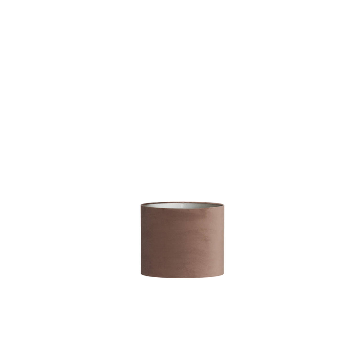 Shade oval straight slim 30-15-25 cm VELOURS chocolate brown