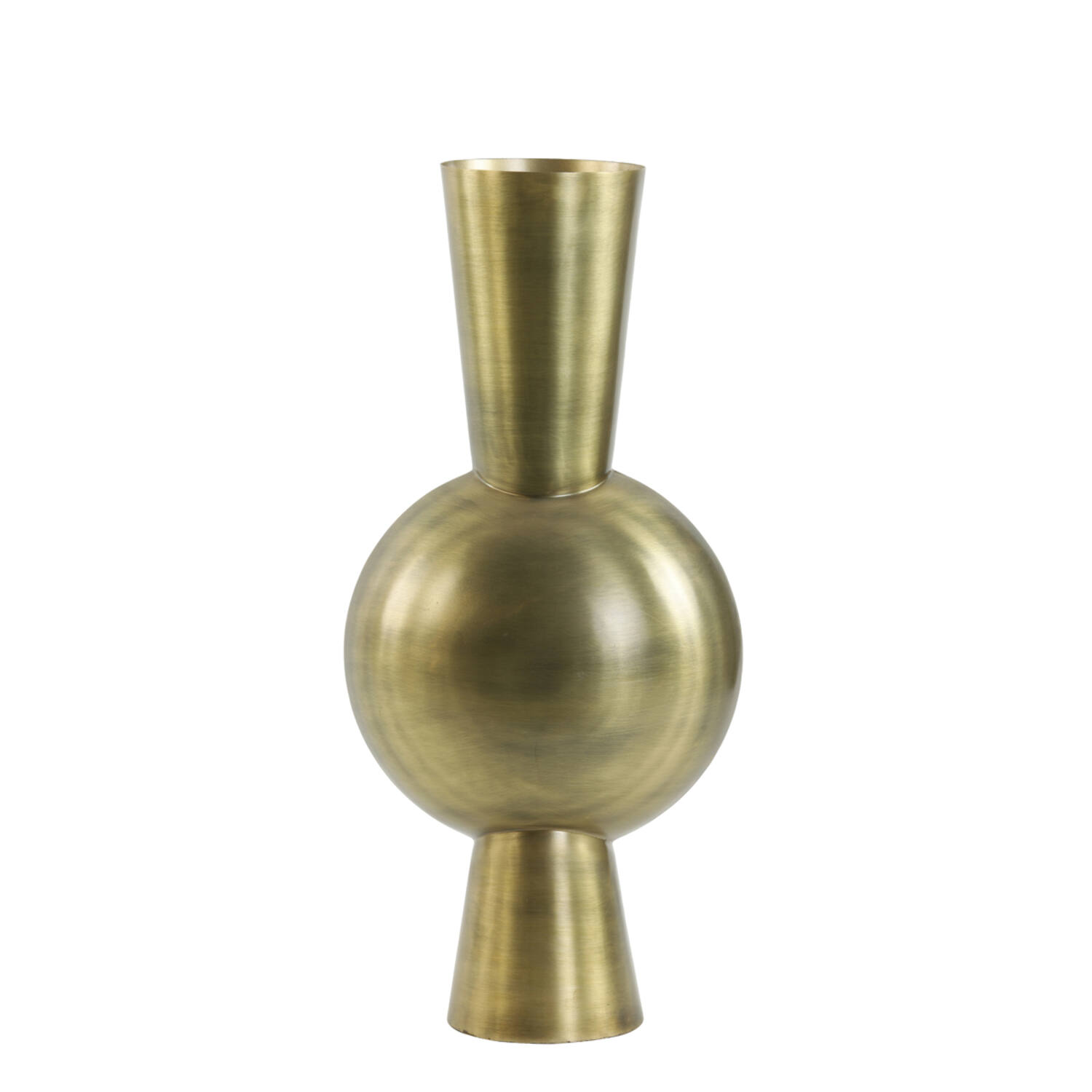 Vase 26x19x54 cm KAVANDU antique bronze