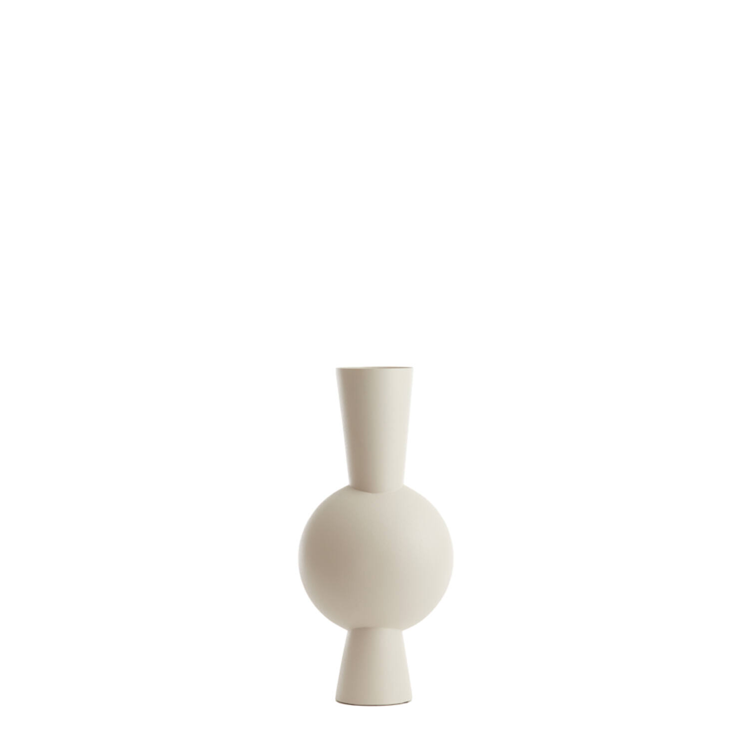 Vase 26x19x54 cm KAVANDU cream