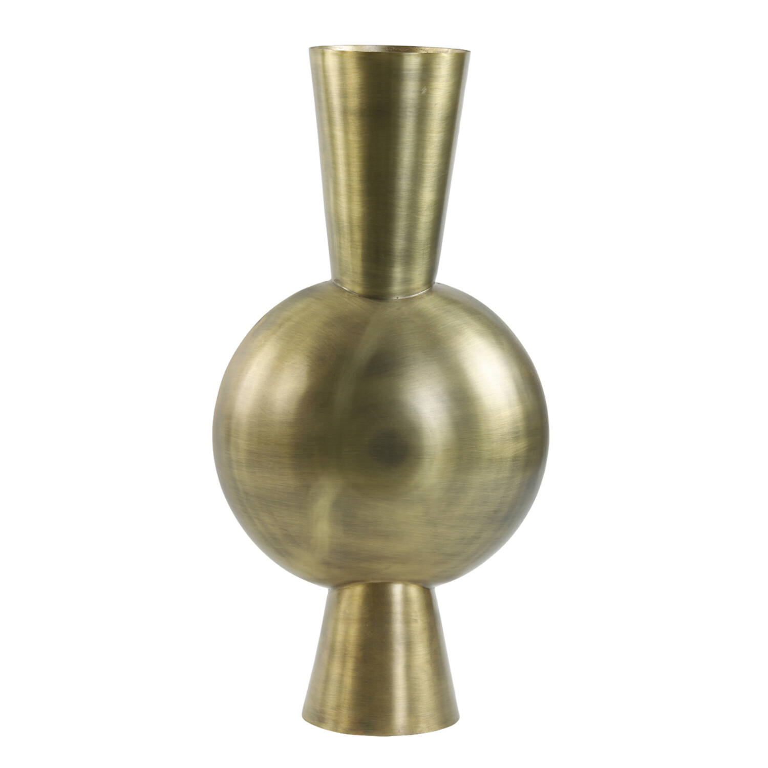 Vase 31x20x60 cm KAVANDU antique bronze