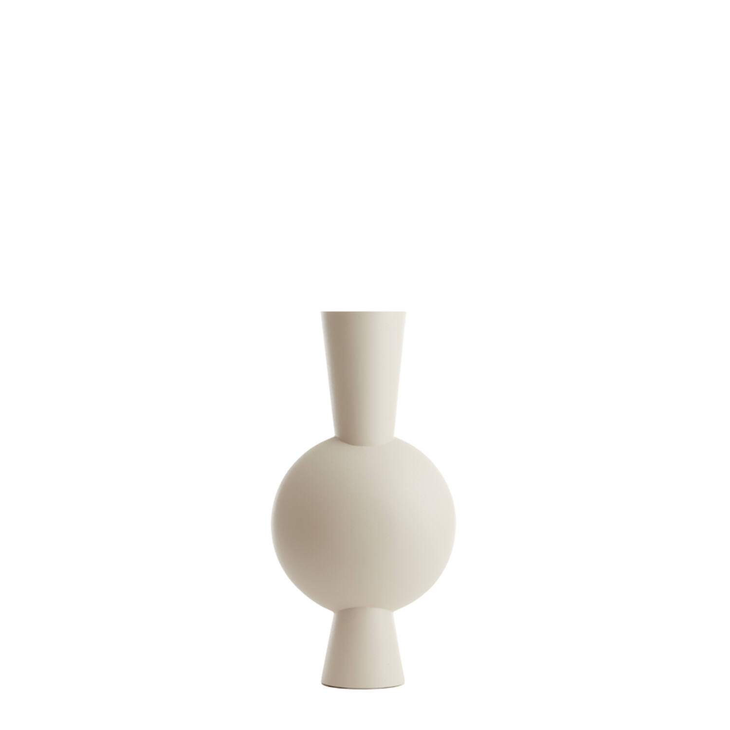 Vase 31x20x60 cm KAVANDU cream