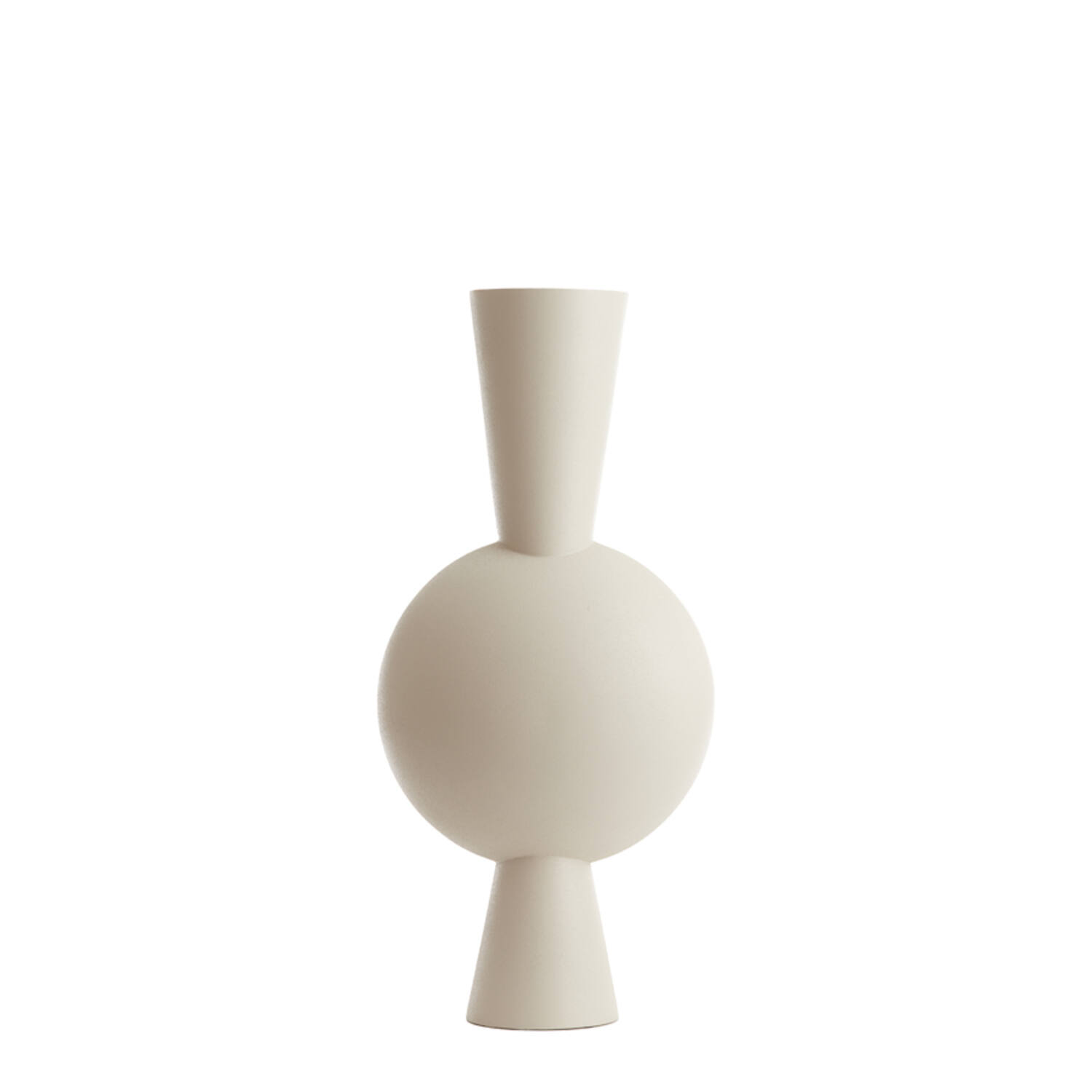 Vase 37,5x22x81 cm KAVANDU cream