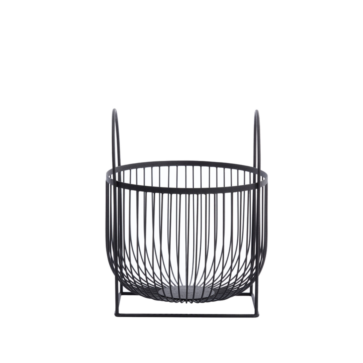 Basket Ø35,5x44 cm MARJET matt black