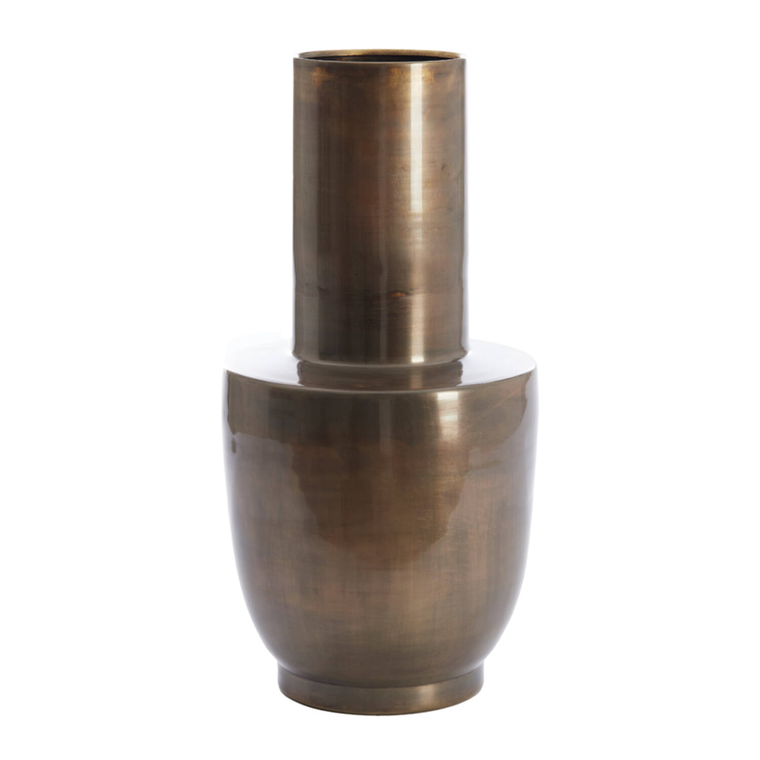 Vase deco Ø29x55 cm DATUH antique bronze