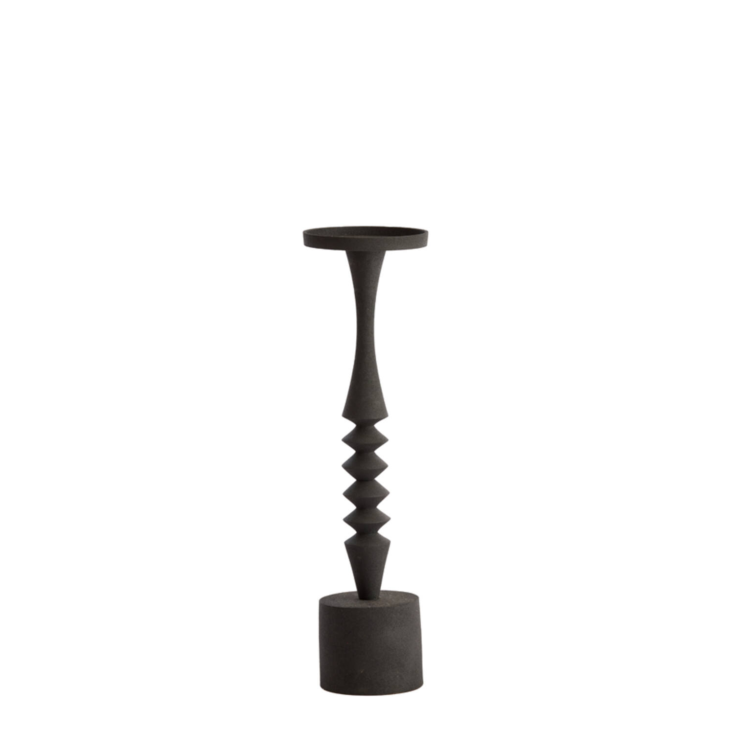 Candle holder Ø11x40 cm MISTRY matt black