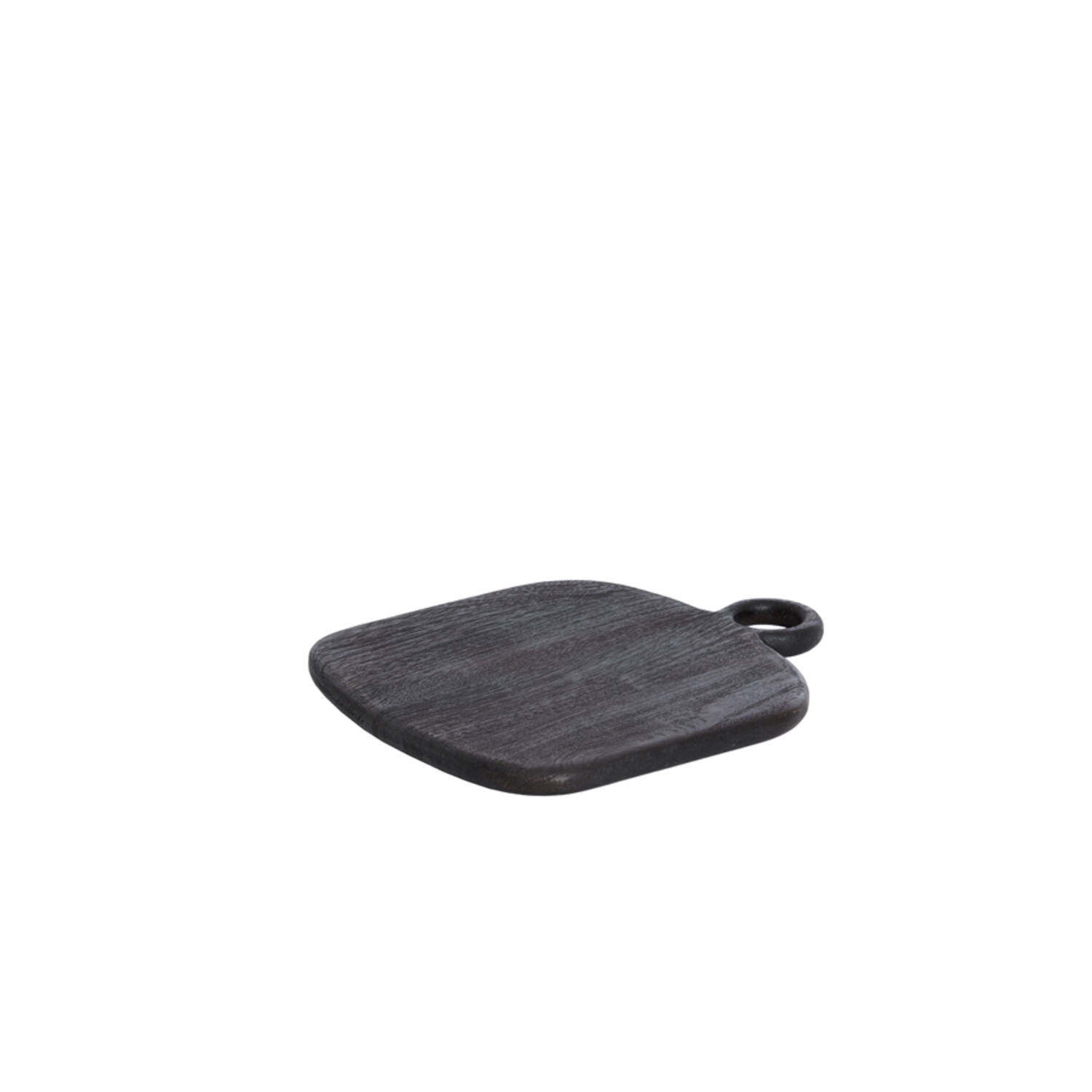 Chopping board 23x28x1,5 cm AVEIRO wood matt dark brown