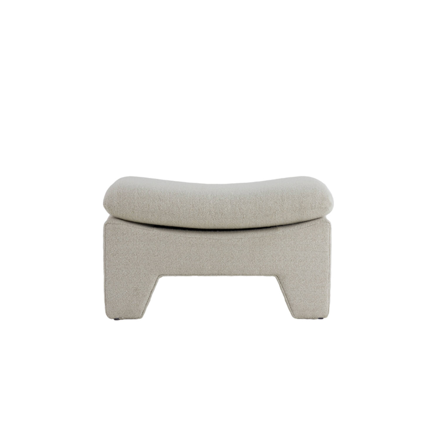 Pouf 80x40x48,5 cm DASHA beige