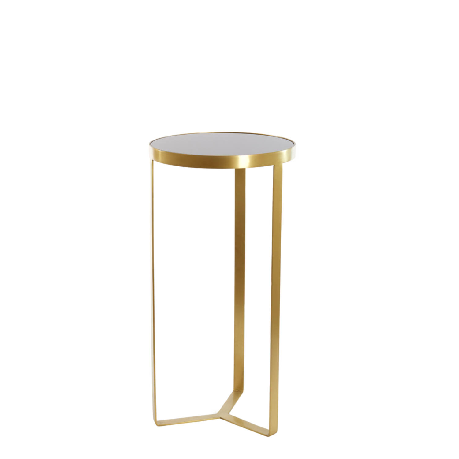 Pillar Ø40x80 cm TURBI glass black-matt bronze