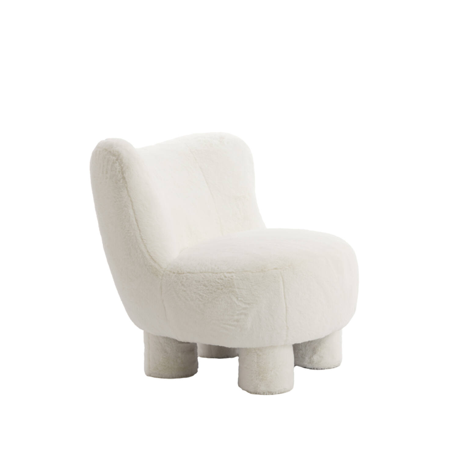 Chair 79x76x77 cm KAMOVU cream