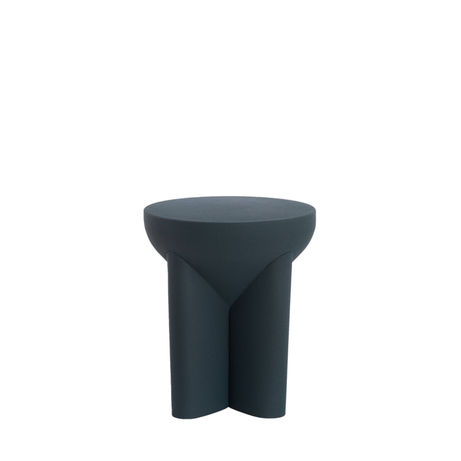 Side table Ø36x42 cm MIKOLA matt dark blue