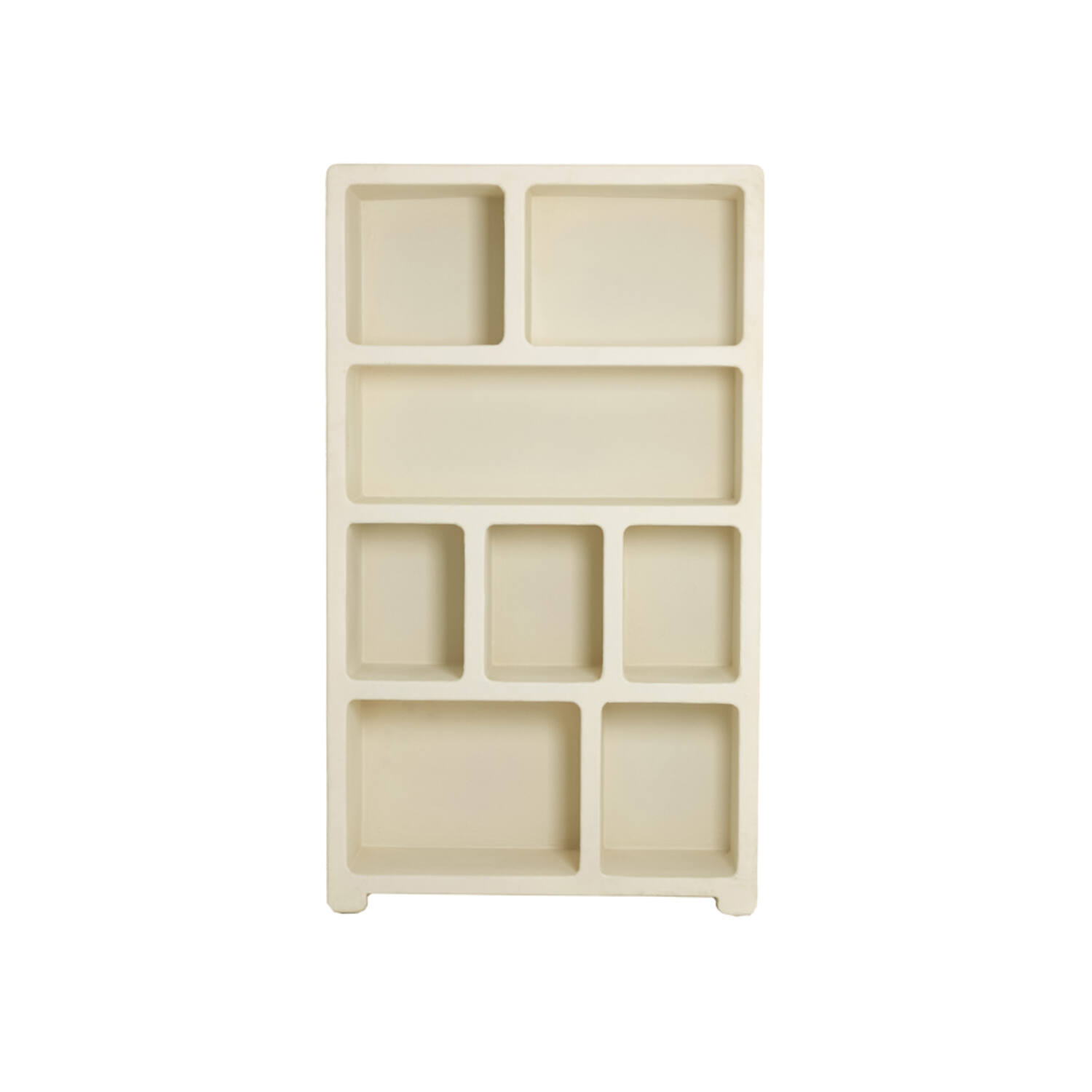 Cabinet 110x35x190 cm NAHUA beige