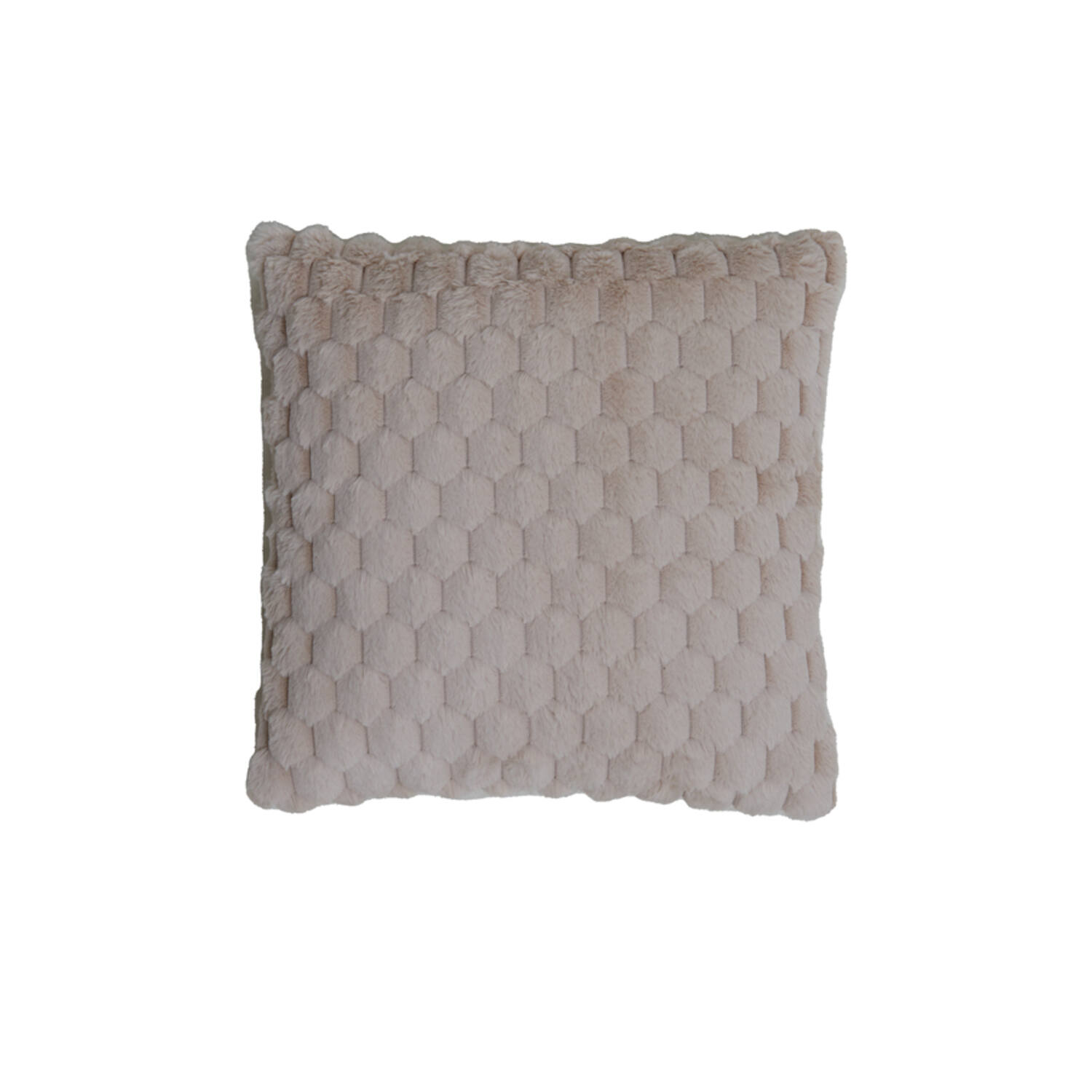 Cushion 45x45 cm VIENNE velvet beige