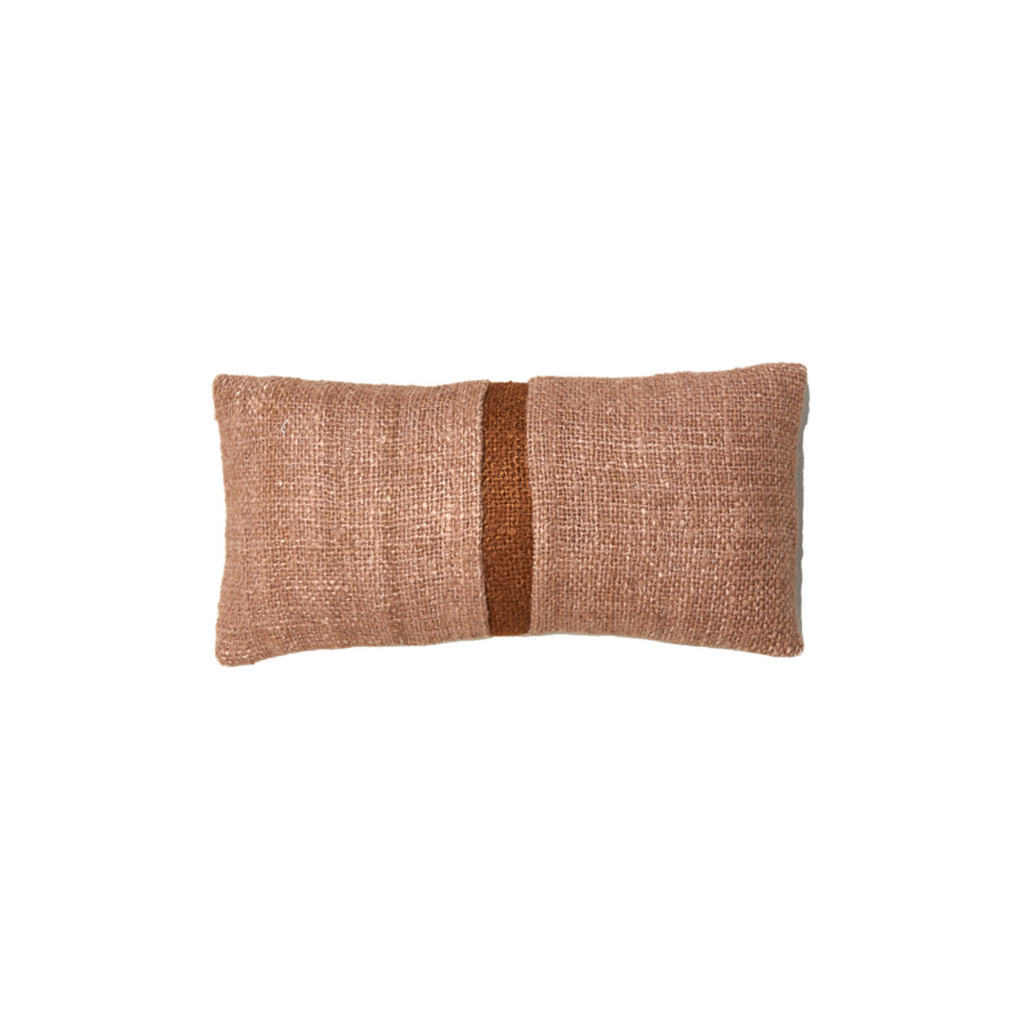 Cushion 60x30 cm LEVIS light brown+terra