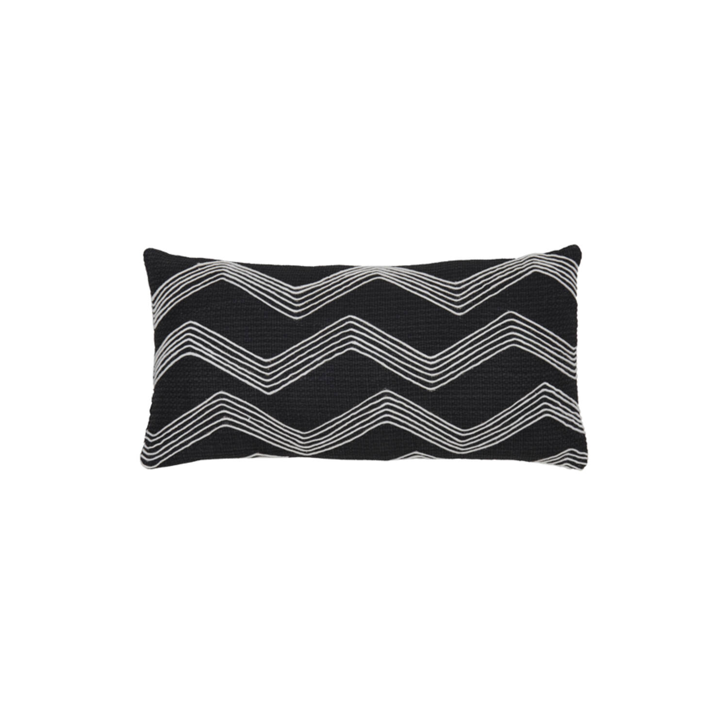 Cushion 60x30 cm MACKEY black+beige