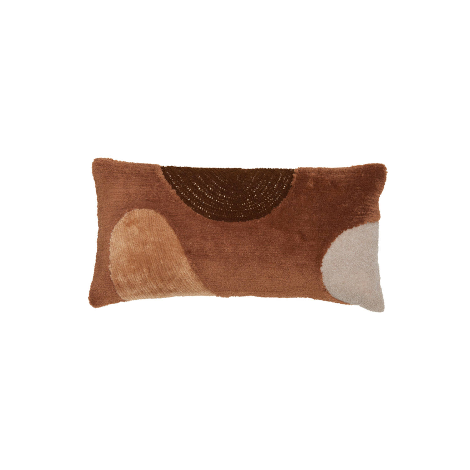 Cushion 60x30 cm CANAZEI terra+brown+sand