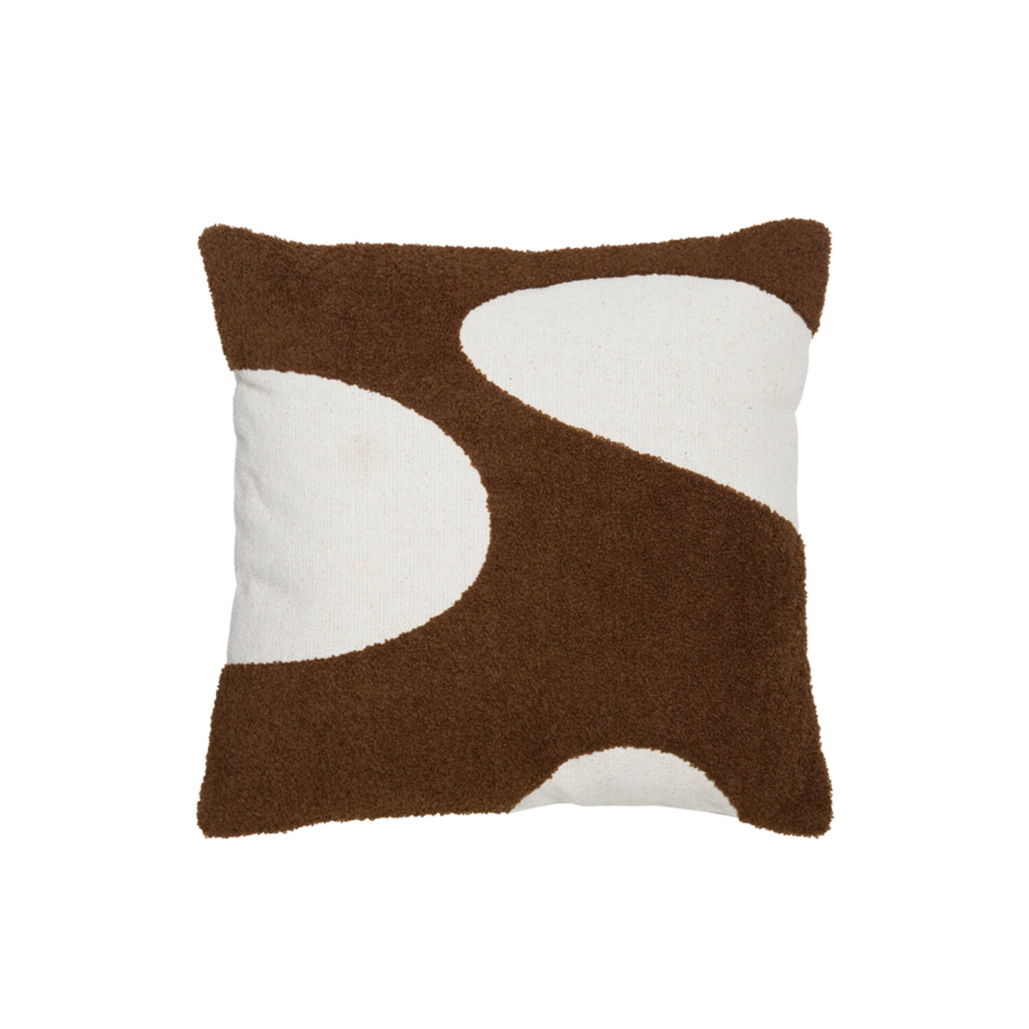 Cushion 45x45 cm CELLIO brown+beige