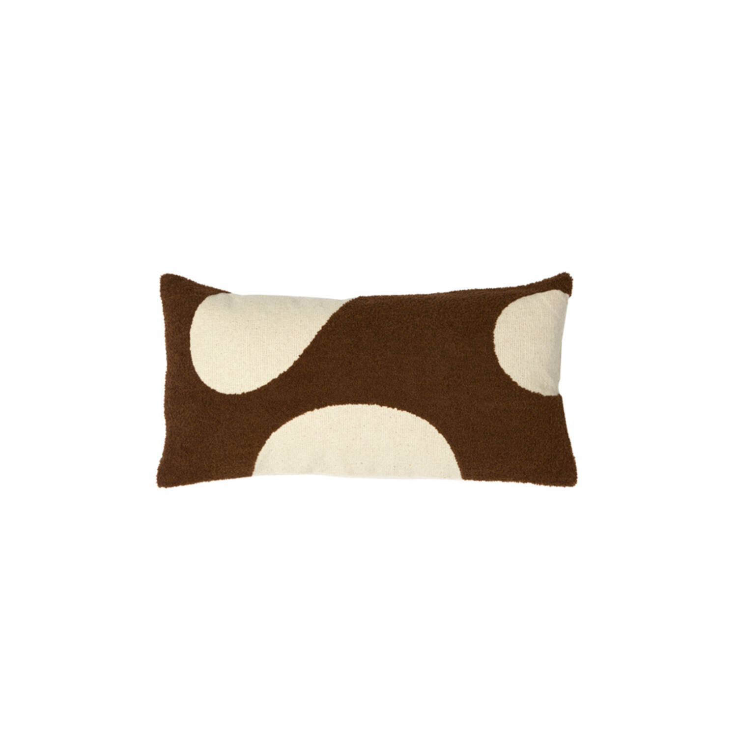 Cushion 60x30 cm CELLIO brown+beige