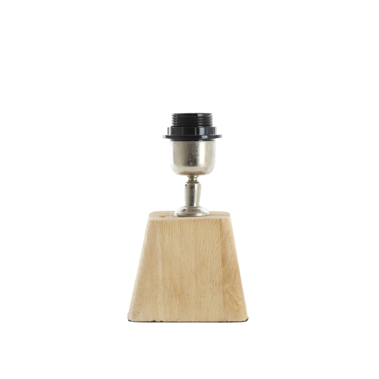 Lamp base 18x13x15 cm KARDAN wood matt natural