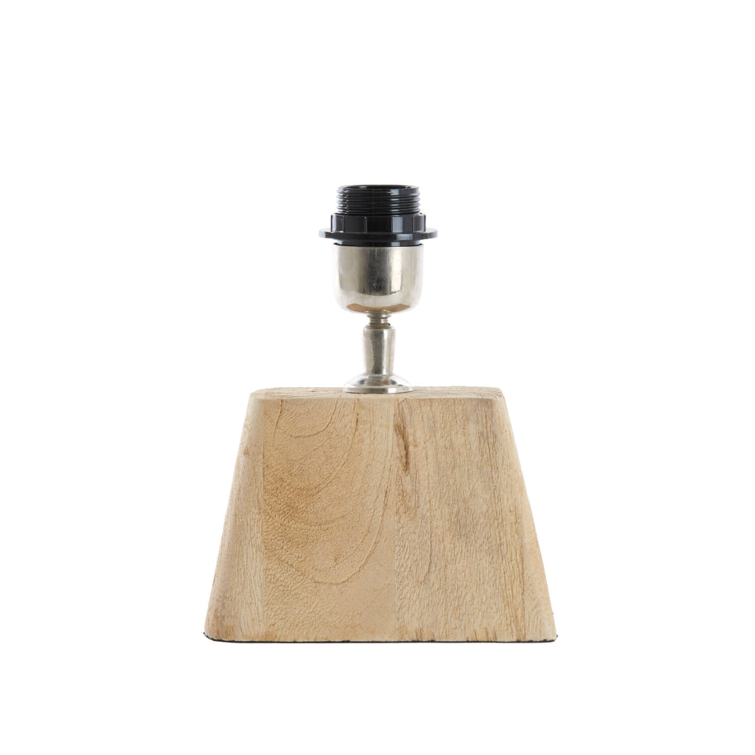 Lamp base 22x15x19 cm KARDAN wood matt natural